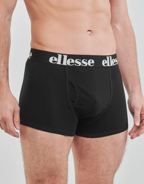 Sous-vêtements Homme Boxers Ellesse HALI PACK X3 Noir / Gris / Marine 3 Sous-vêtements Homme Boxers Ellesse HALI PACK X3 Noir / Gris / Marine – Image 3