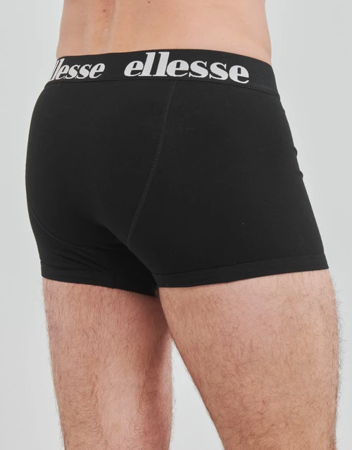 Sous-vêtements Homme Boxers Ellesse HALI PACK X3 Noir / Gris / Marine 4 Sous-vêtements Homme Boxers Ellesse HALI PACK X3 Noir / Gris / Marine – Image 4