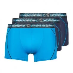 Sous-vêtements Homme Boxers Athena TRAINING X3 Marine / Bleu / Marine
