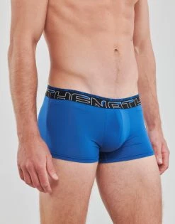 Sous-vêtements Homme Boxers Athena SECONDE PEAU X3 Noir / Bleu / Noir -Boxers Homme Soldes 21125271 500 C