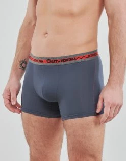 Sous-vêtements Homme Boxers Athena OUTDOOR X3 Noir / Bleu / Rouge -Boxers Homme Soldes 21125274 500 C
