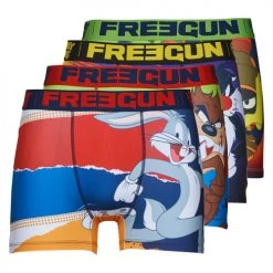 Sous-vêtements Homme Boxers Freegun FGLOO-1-BM-PK4-06 Multicolore