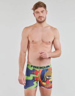 Sous-vêtements Homme Boxers Freegun FGLOO-1-BM-PK4-06 Multicolore -Boxers Homme Soldes 21125405 500 D