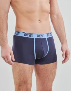 Sous-vêtements Homme Boxers Diesel DAMIEN X2 Marine / Bleu -Boxers Homme Soldes 21125439 500 C