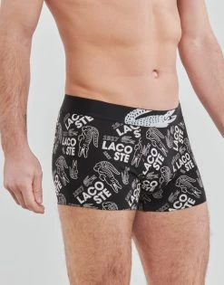 Sous-vêtements Homme Boxers Lacoste 5H1269-NUA X3 Gris / Noir / Noir -Boxers Homme Soldes 21181053 500 C