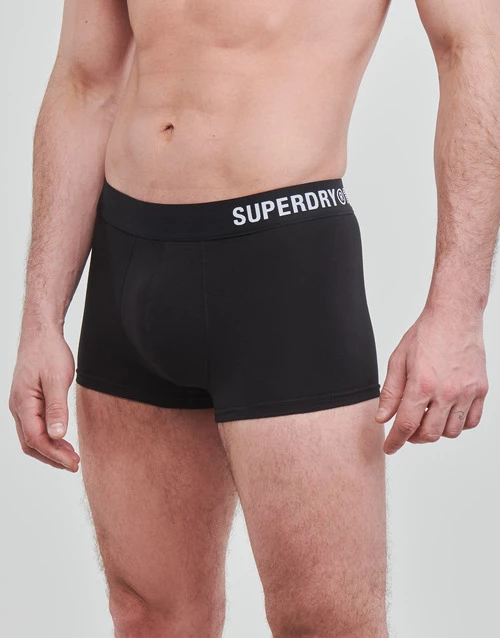 Sous-vêtements Homme Boxers Superdry TRUNK OFFSET X2 Noir / Noir / Noir / Noir 3 Sous-vêtements Homme Boxers Superdry TRUNK OFFSET X2 Noir / Noir / Noir / Noir – Image 3