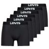 Sous-vêtements Homme Boxers Levi's SOLID BASIC BRIEF X6 Noir