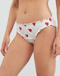 Sous-vêtements Femme Culottes & slips Petit Bateau EARLY ADF X2 Blanc / Marine -Boxers Homme Soldes 21312916 500 C