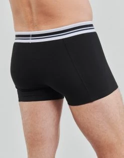 Sous-vêtements Homme Boxers Puma Puma Placed Logo X4 Noir -Boxers Homme Soldes 21313042 500 D
