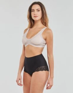 Sous-vêtements Femme Brassières Sloggi ZERO FEEL LACE Beige -Boxers Homme Soldes 21313087 500 C