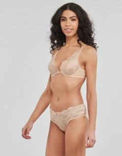 Sous-vêtements Femme Emboitants WONDERBRA GLAMOUR RAFFINE Beige -Boxers Homme Soldes 21313106 500 C