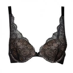 Sous-vêtements Femme Emboitants WONDERBRA GLAMOUR RAFFINE Noir