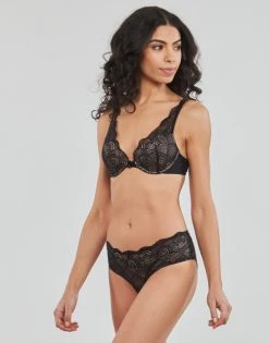 Sous-vêtements Femme Emboitants WONDERBRA GLAMOUR RAFFINE Noir -Boxers Homme Soldes 21313107 500 C