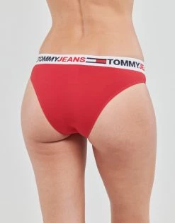 Sous-vêtements Femme Culottes & slips Tommy Hilfiger BRAZILIAN Rouge -Boxers Homme Soldes 21372031 500 D