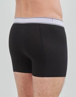 Sous-vêtements Homme Boxers Champion BOXER X2 Gris / Noir -Boxers Homme Soldes 21372074 500 D