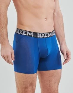 Sous-vêtements Homme Boxers DIM AIR COTTON FLEX X2 Bleu / Blanc 6 Sous-vêtements Homme Boxers DIM AIR COTTON FLEX X2 Bleu / Blanc -Boxers Homme Soldes 21422648 500 C