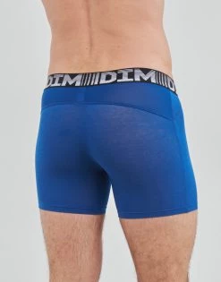 Sous-vêtements Homme Boxers DIM AIR COTTON FLEX X2 Bleu / Blanc 7 Sous-vêtements Homme Boxers DIM AIR COTTON FLEX X2 Bleu / Blanc -Boxers Homme Soldes 21422648 500 D