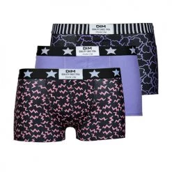 Sous-vêtements Homme Boxers DIM DIM VIBES x3 Multicolore