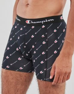 Sous-vêtements Homme Boxers Champion BOXER X2 Noir -Boxers Homme Soldes 22584900 500 C
