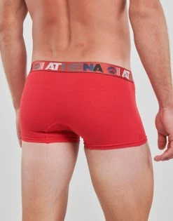 Sous-vêtements Homme Boxers Athena ENDURANCE 24 H X3 Rouge / Gris / Noir -Boxers Homme Soldes 22685406 500 D