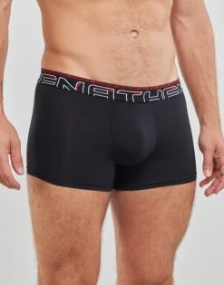 Sous-vêtements Homme Boxers Athena SECONDE PEAU X3 Noir / Bordeaux -Boxers Homme Soldes 22685415 500 C