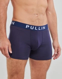 Sous-vêtements Homme Boxers Pullin MASTER UNI COTON Marine -Boxers Homme Soldes 22685762 500 C