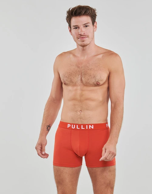 Sous-vêtements Homme Boxers Pullin MASTER UNI COTON Rouge 2 Sous-vêtements Homme Boxers Pullin MASTER UNI COTON Rouge – Image 2