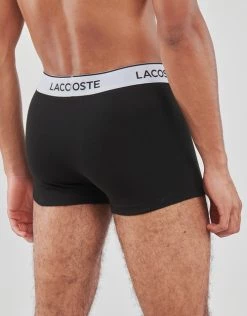 Sous-vêtements Homme Boxers Lacoste 5H8385 X3 Noir / Noir / Noir -Boxers Homme Soldes 22725283 500 D