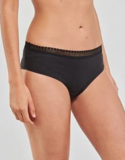 Sous-vêtements Femme Culottes & slips Sloggi GO RIBBED X2 Noir -Boxers Homme Soldes 22725329 500 C