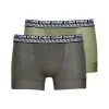 Sous-vêtements Homme Boxers DIM BOXER X2 Kaki / Gris