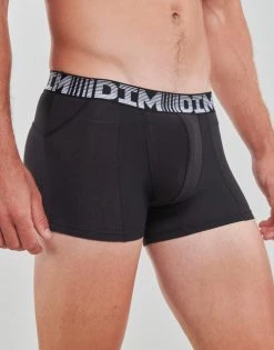 Sous-vêtements Homme Boxers DIM COTON 3D FLEX X2 Noir / Gris 6 Sous-vêtements Homme Boxers DIM COTON 3D FLEX X2 Noir / Gris -Boxers Homme Soldes 22799286 500 C