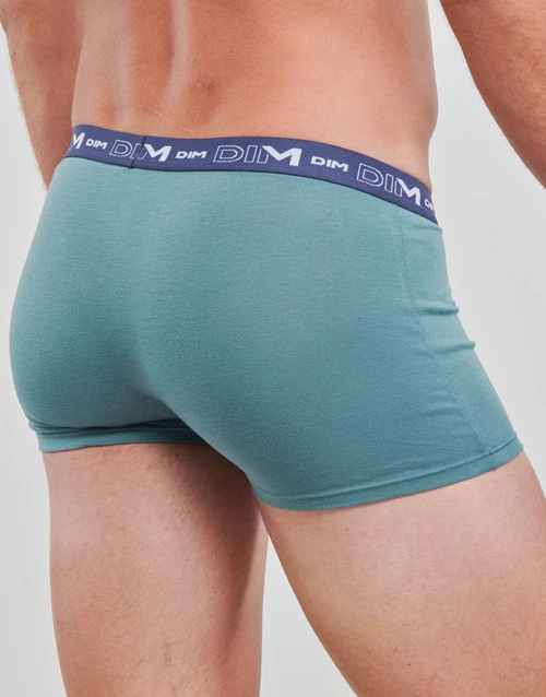 Sous-vêtements Homme Boxers DIM BOXER X3 Marine / Bleu 4 Sous-vêtements Homme Boxers DIM BOXER X3 Marine / Bleu – Image 4