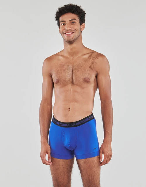 Sous-vêtements Homme Boxers Nike DRI FIT U STRETCH X3 Noir / Rouge / Bleu 2 Sous-vêtements Homme Boxers Nike DRI FIT U STRETCH X3 Noir / Rouge / Bleu – Image 2