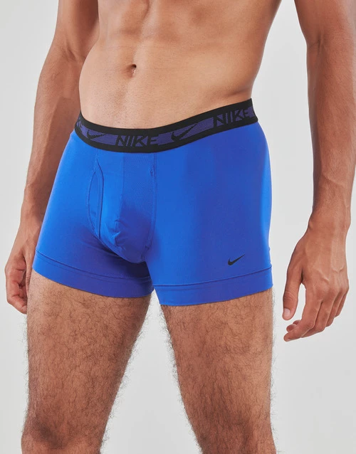 Sous-vêtements Homme Boxers Nike DRI FIT U STRETCH X3 Noir / Rouge / Bleu 3 Sous-vêtements Homme Boxers Nike DRI FIT U STRETCH X3 Noir / Rouge / Bleu – Image 3