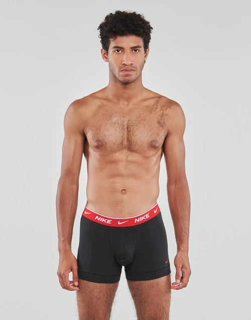 Sous-vêtements Homme Boxers Nike EDAY COTTON STRETCH X2 Noir / Noir 2 Sous-vêtements Homme Boxers Nike EDAY COTTON STRETCH X2 Noir / Noir – Image 2