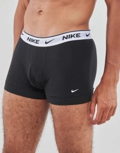Sous-vêtements Homme Boxers Nike EDAY COTTON STRETCH X3 Noir / Noir / Noir -Boxers Homme Soldes 22799453 500 C