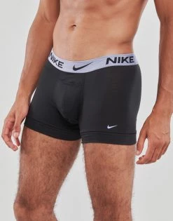 Sous-vêtements Homme Boxers Nike NIKE DRI-FIT RELUXE X2 Noir / Gris -Boxers Homme Soldes 22799459 500 C