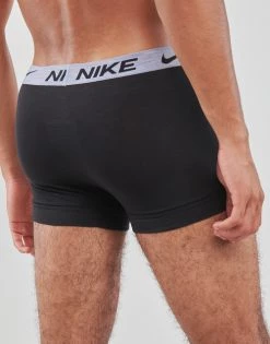 Sous-vêtements Homme Boxers Nike NIKE DRI-FIT RELUXE X2 Noir / Gris -Boxers Homme Soldes 22799459 500 D