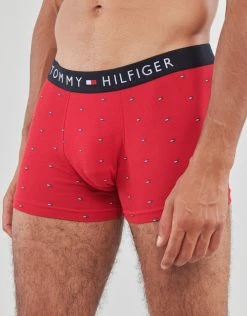 Sous-vêtements Homme Boxers Tommy Hilfiger TRUNK Rouge -Boxers Homme Soldes 22799522 500 C